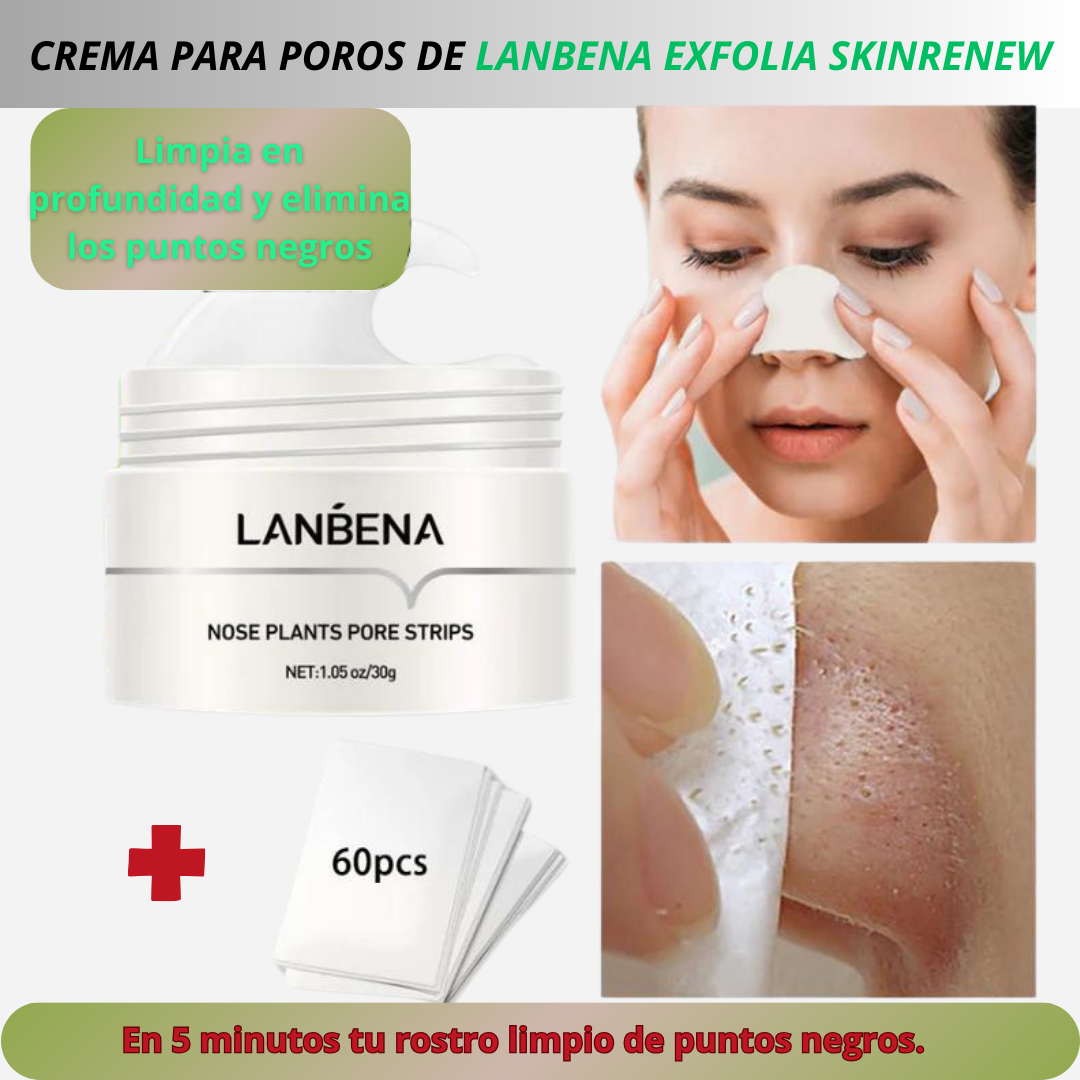 LANBENA EXFOLIA SKIN/RENEW  Ahorra en salones, una piel perfecta desde casa.