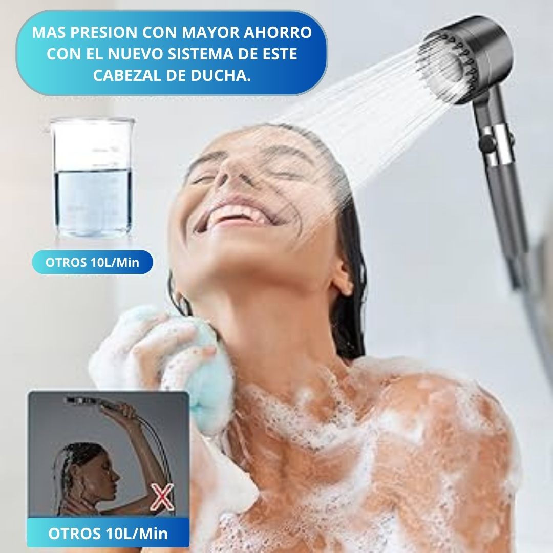 AQUAPURE DELUXE -Elimina impurezas del agua y transforma tu pelo y tu piel.