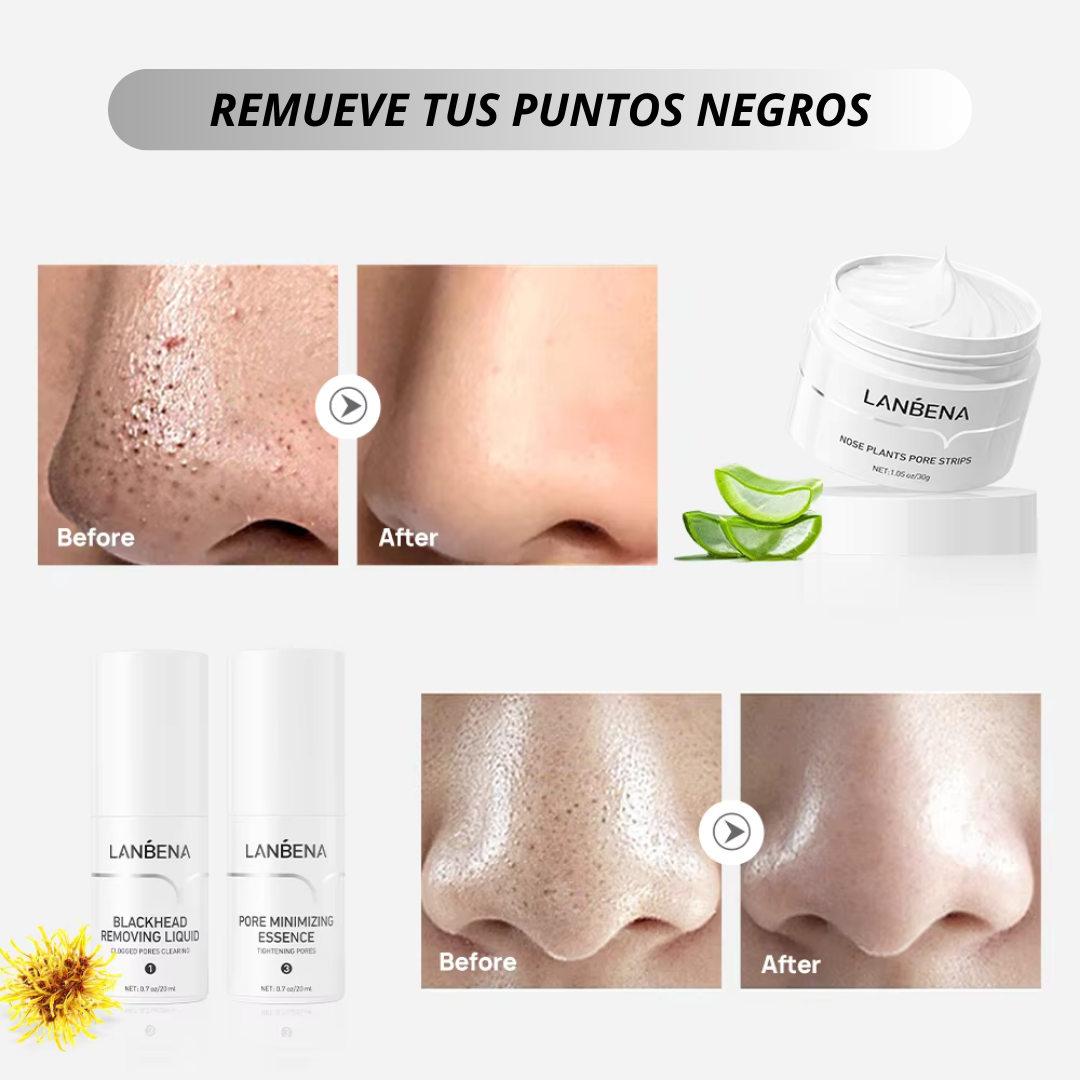 LANBENA EXFOLIA SKIN/RENEW  Ahorra en salones, una piel perfecta desde casa.