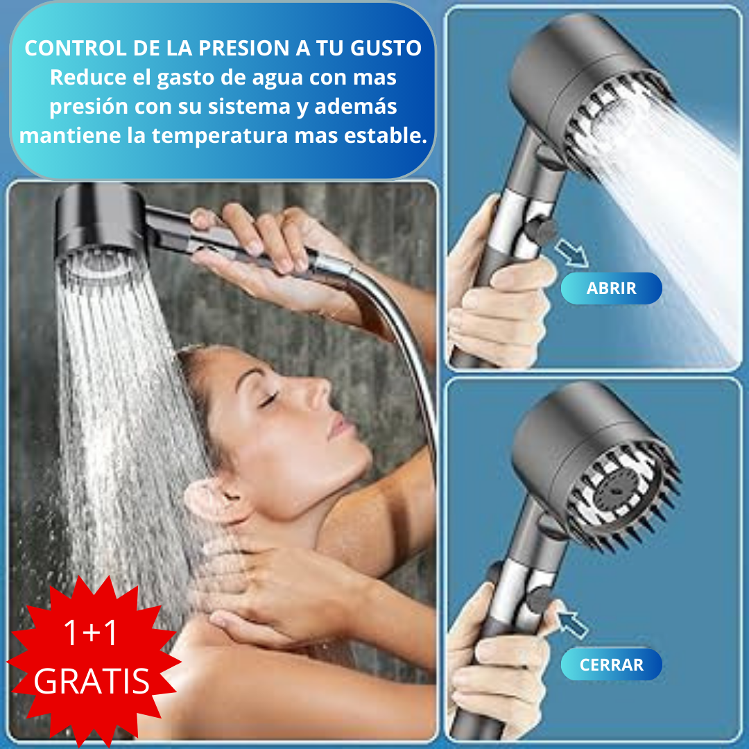 AQUAPURE DELUXE -Elimina impurezas del agua y transforma tu pelo y tu piel.